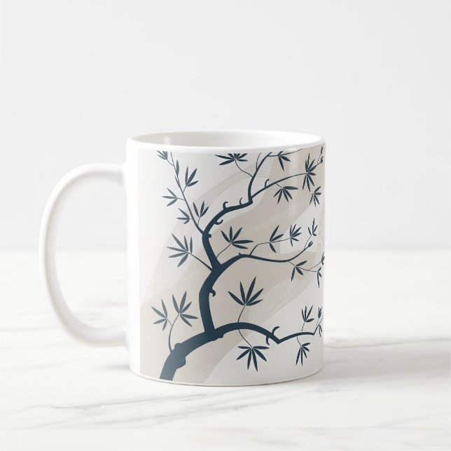 Bambou minimaliste Zen Mug (Gauche)