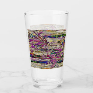Bambou Tree peinture numérique verre d'art origina