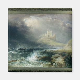 Bamburgh Schloss, Northumberland Magnet