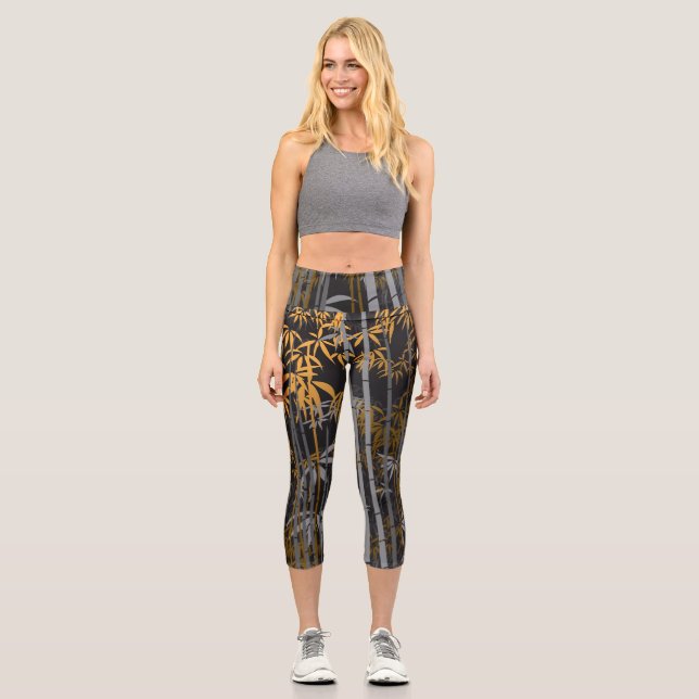 Bambus 4 capri leggings (Vorderseite)