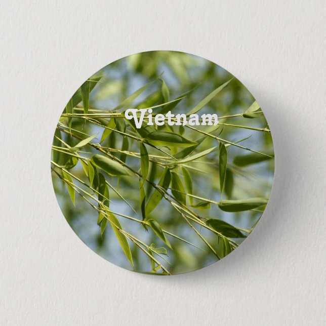 Bambus Button (Vorderseite)