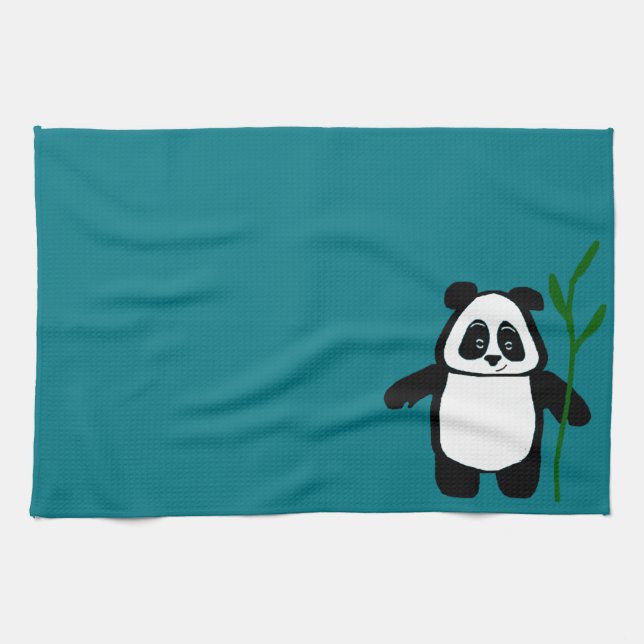 Bambus die Panda-Geschirrtücher (3 PC) Handtuch (Horizontal)