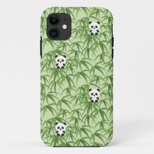 Bambus mit Pandas Case-Mate iPhone Hülle
