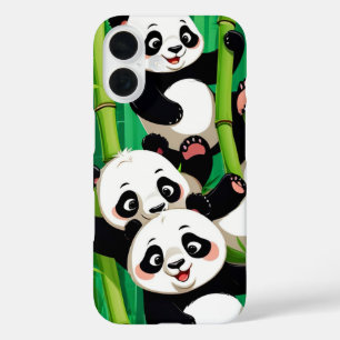 Bambus Panda iPhone 16 Hülle