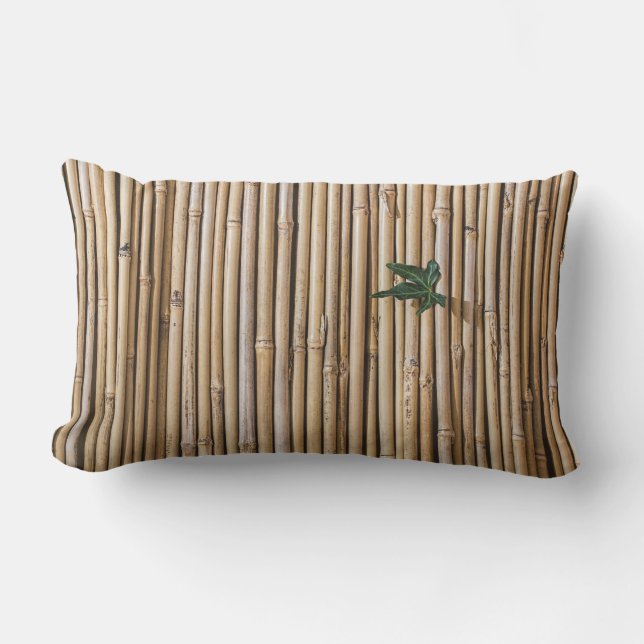Bambus und Ivy Outdoor Throw Kissen (Vorderseite)