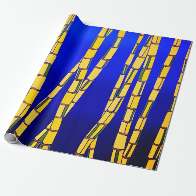 Bambus-Wrapping-Papier Geschenkpapier (Ungerollt)