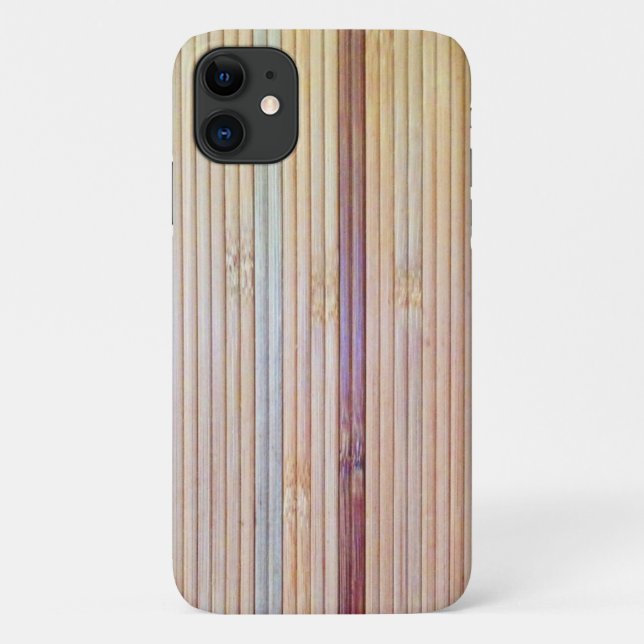 Bambusbildschirm-Design Case-Mate iPhone Hülle (Rückseite)