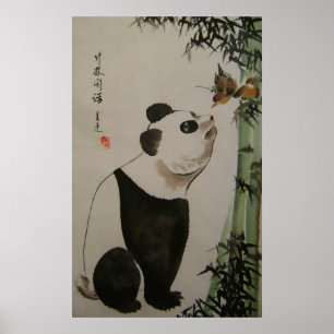 Bambusklatsch Poster