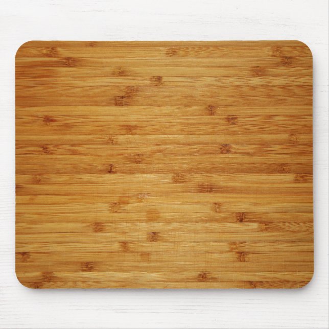 Bambusmetzger-Block Mousepad (Vorne)