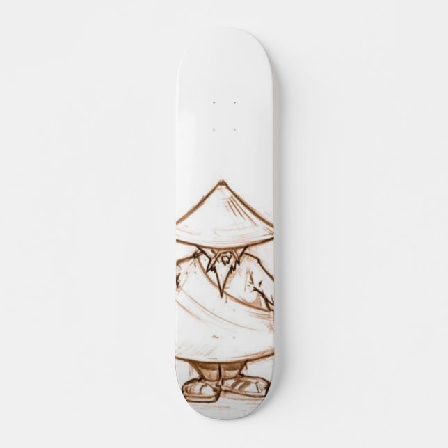 BambusSkateboard Skateboard (Vorne)