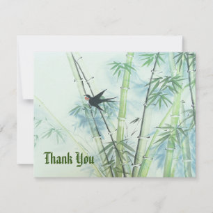 Bambuswald - grün karte