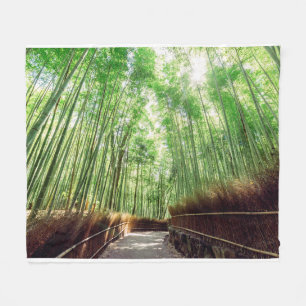 Bambuswaldung   Arashiyama, Kyoto, Japan Fleecedecke