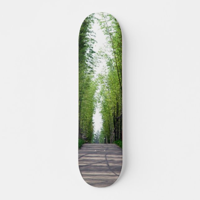 Bambusweg Skateboard (Vorne)