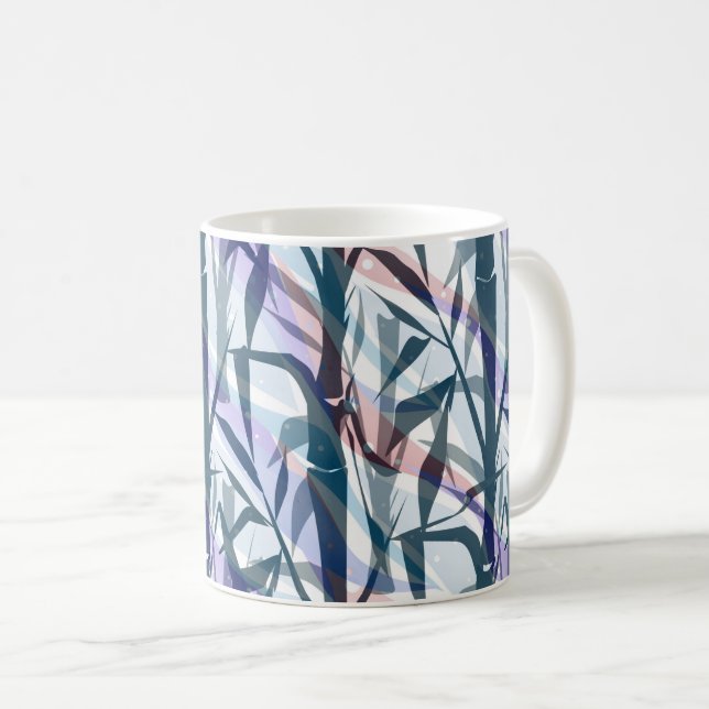 Bambuszweige. Kaffeetasse (VorderseiteRechts)