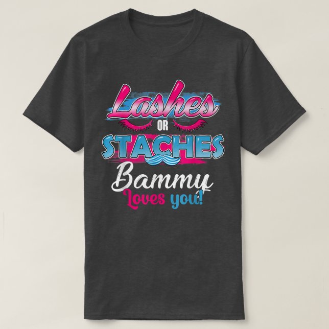 Bammy-Lieben mit Sträßchen oder Lashes T-Shirt (Design vorne)