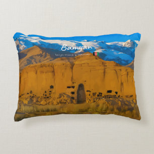 Bamyan, Afghanistan - Buddha-Kliffental Dekokissen