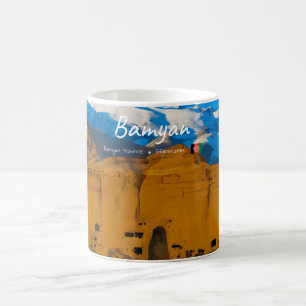 Bamyan, Afghanistan - Buddha-Kliffental Kaffeetasse