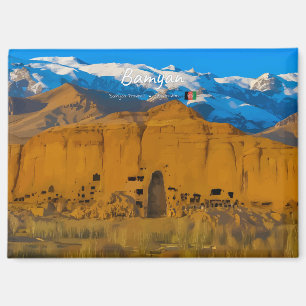 Bamyan, Afghanistan - Buddha-Kliffental Magnet