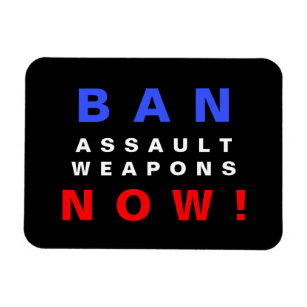 Ban Assault Waffen Now! Protest gegen Waffen Magnet