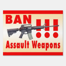 Ban Assault-Waffen-Schild