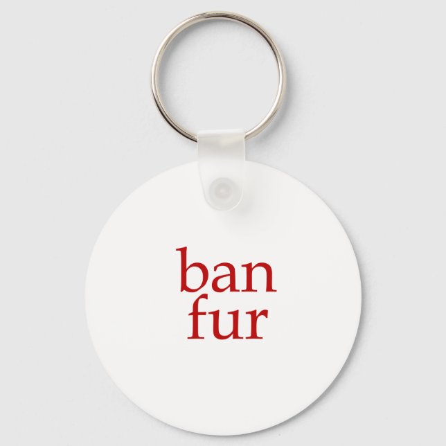 Ban Fur Schlüsselanhänger (Vorderseite)