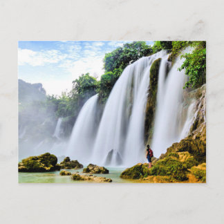 Ban Gloc Waterfall, Vietnam Postkarte