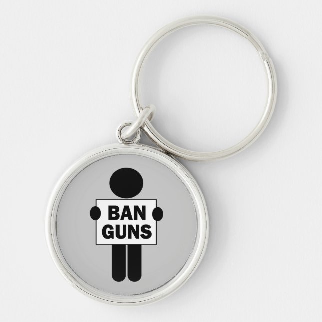 Ban Guns Schlüsselanhänger (Vorne)