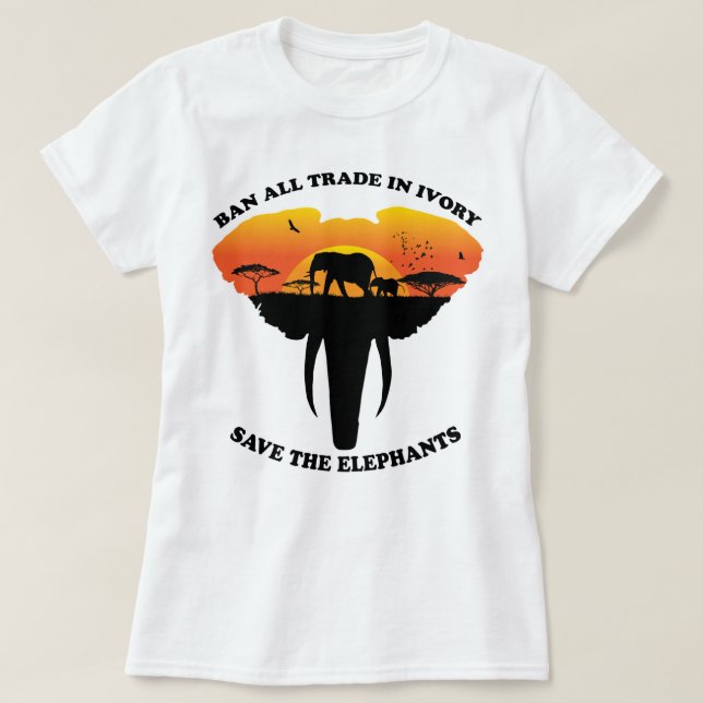Ban Ivory T-Shirt (Design vorne)