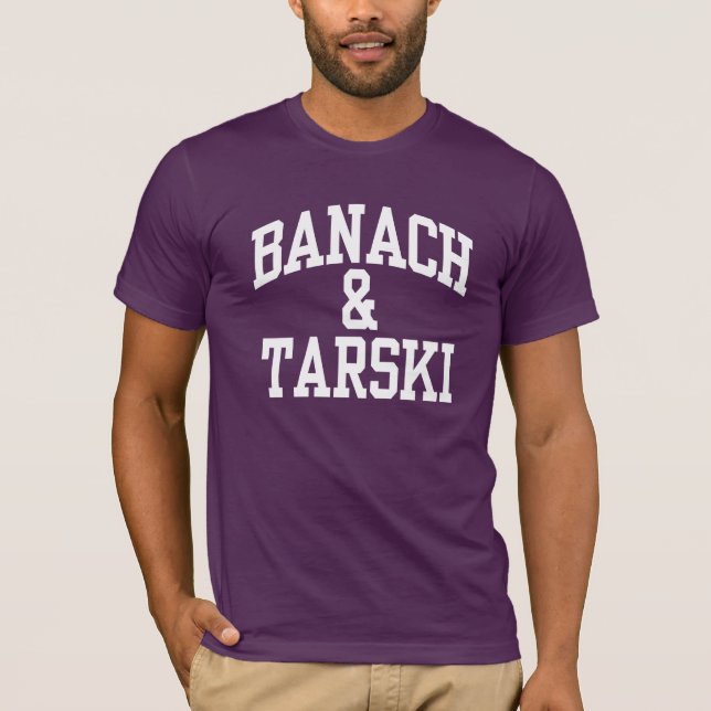 Banach u. Tarski T - Shirts (Vorderseite)