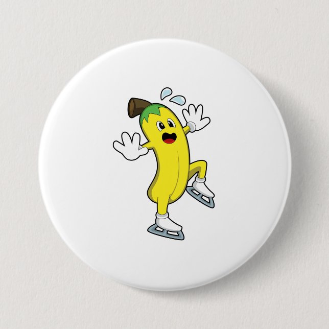 Banana at Ice Skaten mit Ice-Skaten.PNG Button (Vorderseite)