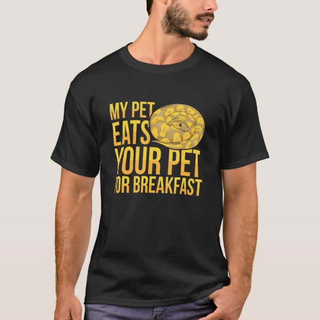 Banana Ball Python for a Ball python breeder 1 T-Shirt (Vorderseite)