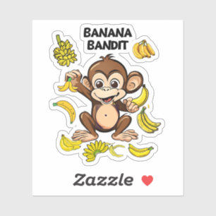 Banana Bandit Aufkleber