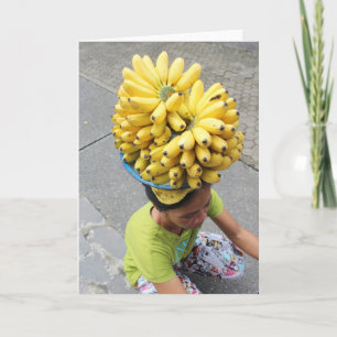 Banana-Blank-Karte Karte