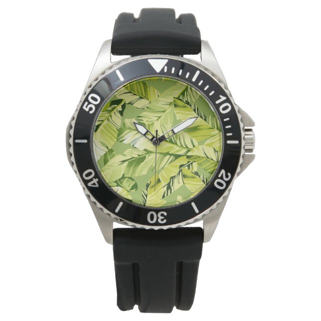 Banana-Blätter 5 Armbanduhr (Vorderseite)