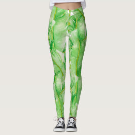 Banana-Blätter auf Leggings