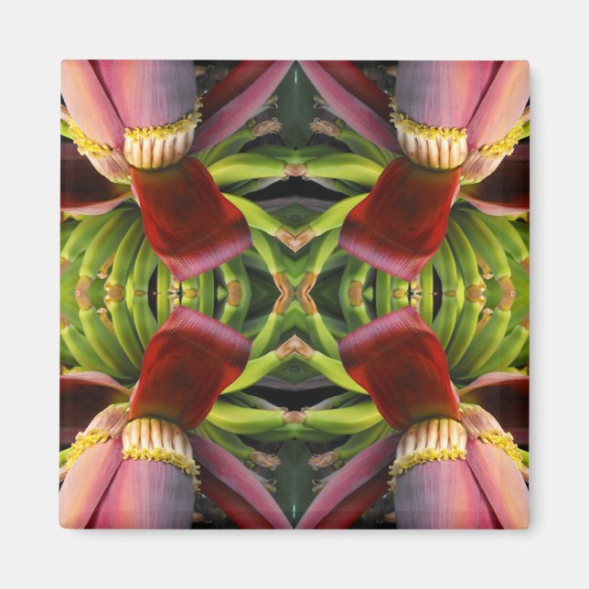 Banana-Blume Magnet (Vorne)
