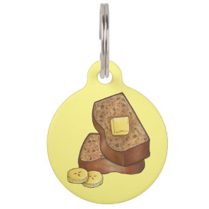 Banana Brot Loaf Slice Butter Backfood Haustiermarke