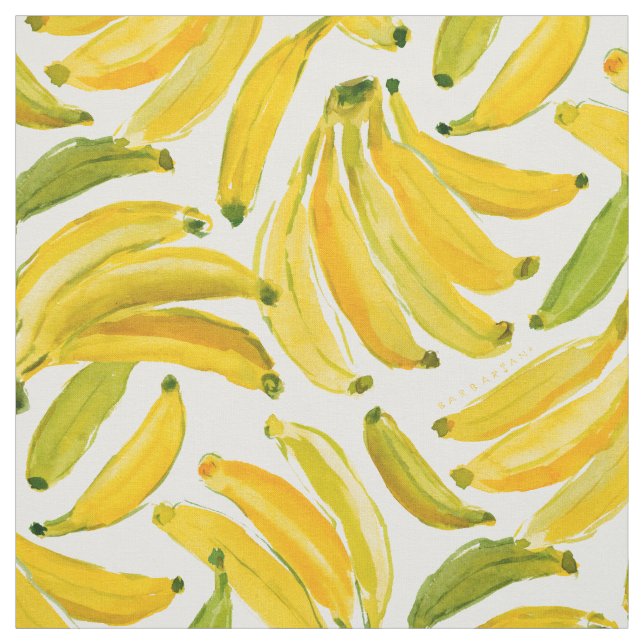 BANANA BUNCH Fruchtmuster Stoff (Muster)