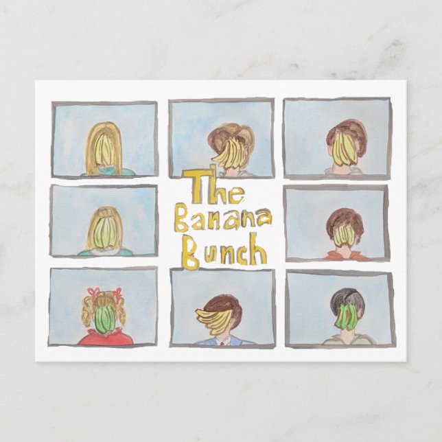 Banana Bunch Postkarte (Vorderseite)