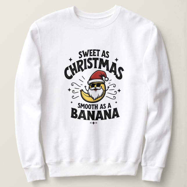 Banana Claus Sweatshirt (Design vorne)