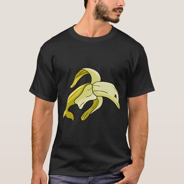 Banana-Delfin T-Shirt (Vorderseite)