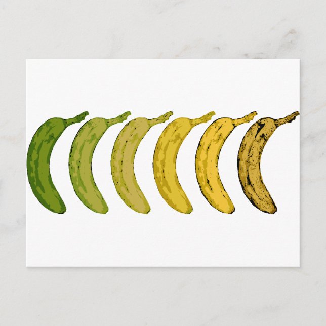 Banana-Evolution Postkarte (Vorderseite)