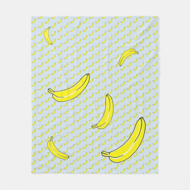 Banana Fleecedecke (Vorderseite)