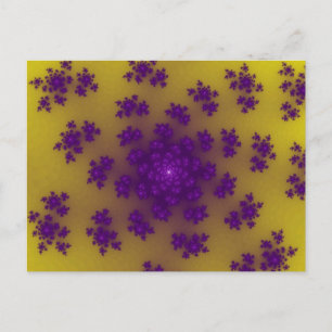 Banana Floral Sprinkles Postkarte