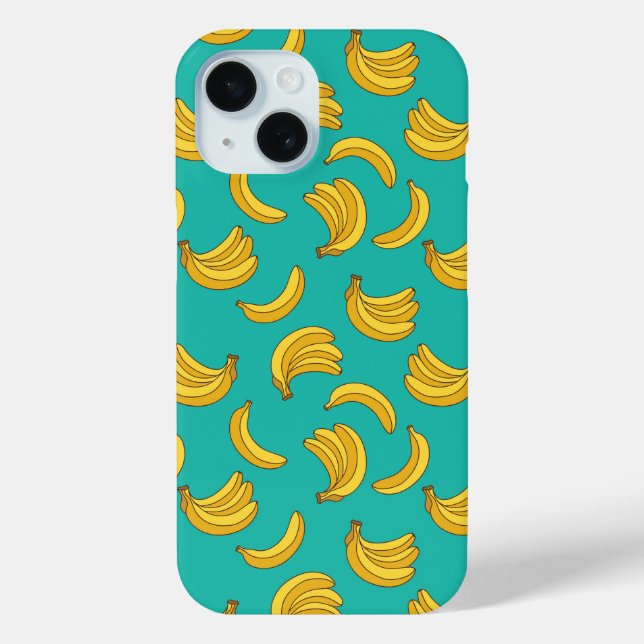 Banana Frucht Fun Muster Case-Mate iPhone Hülle (Rückseite)