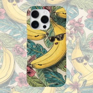 Banana Groove Funky tanzende Banane Retro-Cartoo iPhone 16 Pro Hülle