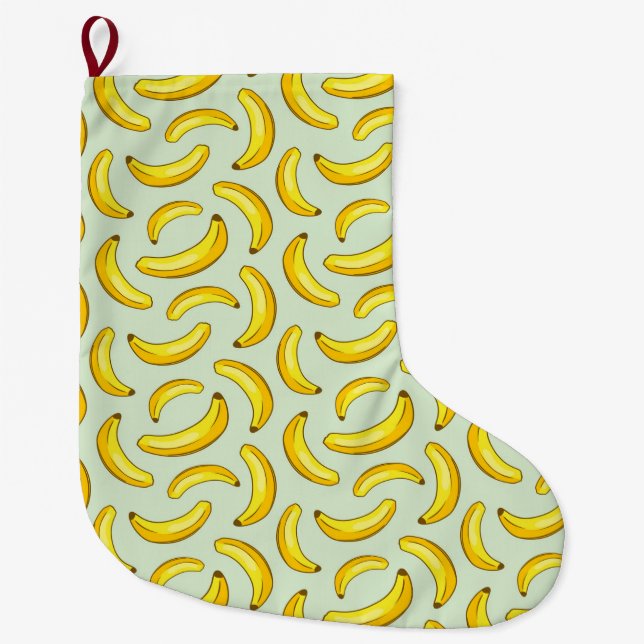 Banana Großer Weihnachtsstrumpf (Vorderseite)