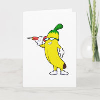 Banana in Darts mit Dart