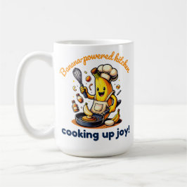 Banana Koch Kochen Freude Kaffeetasse
