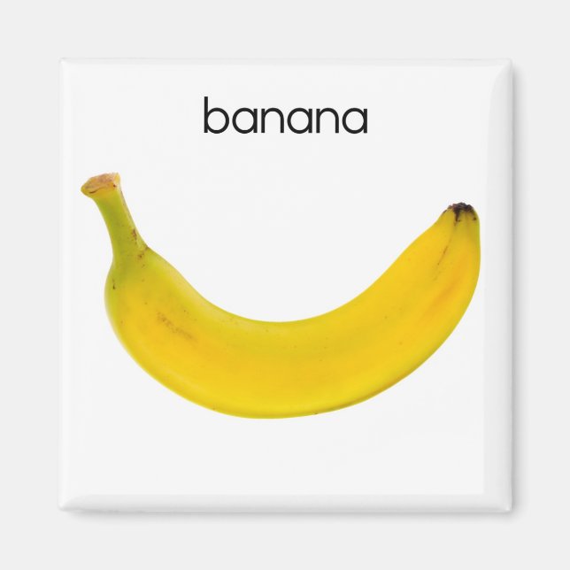 Banana Kühlschrank Magnet (Vorne)